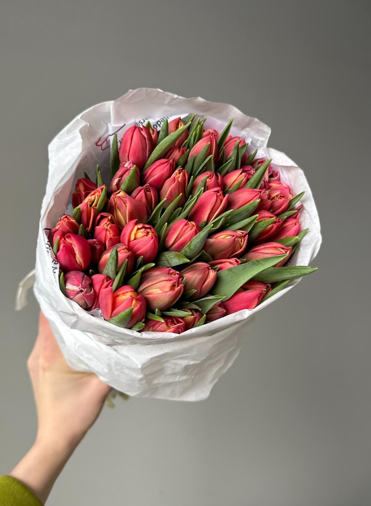 Тюльпаны #802 Пионовидный "Колумбус"